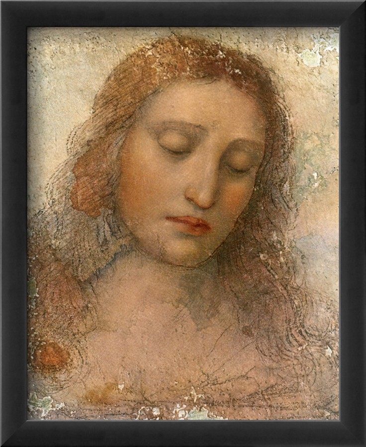 Il Redentore - Leonardo Da Vinci Painting